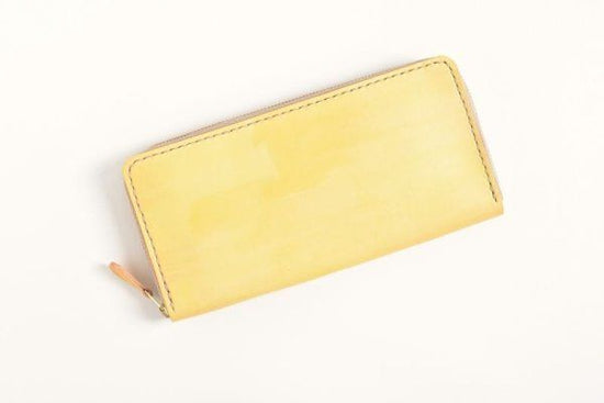 Lemon No.49 (round zipper long wallet)