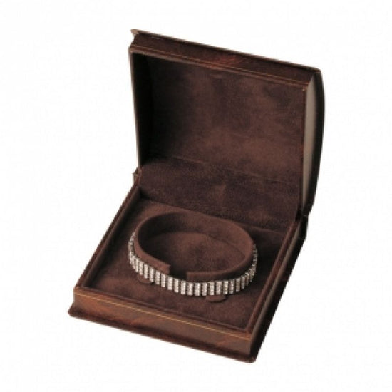 Treasure shaped case for bracelet, antique style, BSD100 series, 12 pieces, BSD-106BR