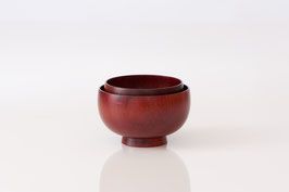 Shirasagi Bowl S Sakura Lacquer Red