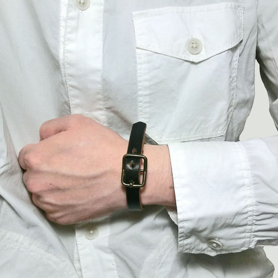 Buckle Bracelet Chromexcel Plus Leather