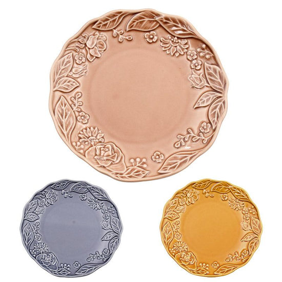 LURIEF Plate L 3 kinds (Rose / Blue / Orange)