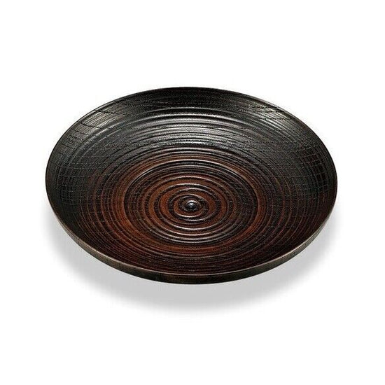 This is a set of 5 high-quality Saucers Made of Japanese Zelkova. Zelkova 4.0 Teacups, Dynamic Wood (5P) ST-050