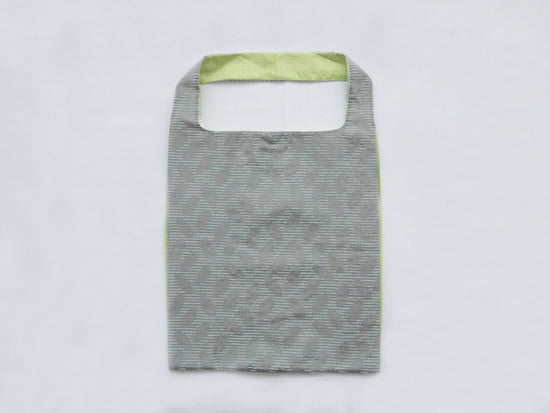 TWINS bag <L> [Gray Leaf × Lemon Yellow]