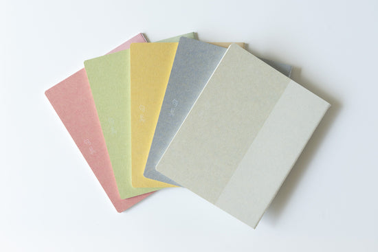Sakuhu Notebook｜Five-color set