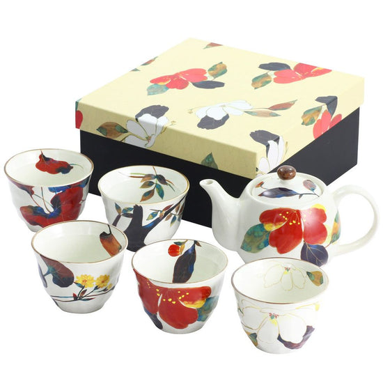 Hana-Kaero 5-Pot Tea Set (02473)