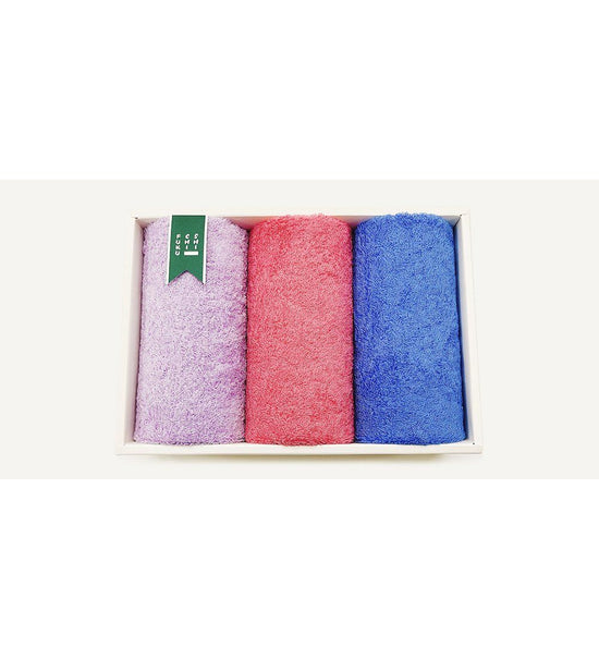 Gift / Face towel set (3 modern resort towels)