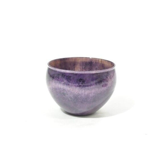 Colorful drinking cup made of wooden horse chestnut Ochoko Colorful Purple SX-0656