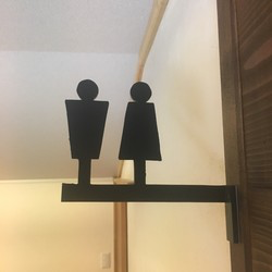 Toilet Sign Pictogram Human Shape