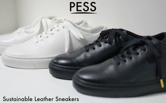 [PESS616] Leather Sneakers Made in Japan