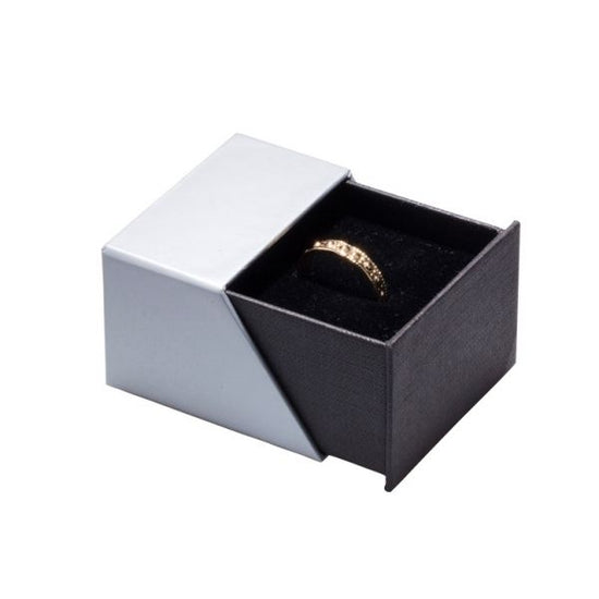 Accessory box, sliding box, box for pierced earrings, rings and pendants, 20 pieces DW-01-REP