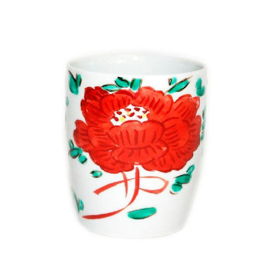 [Eisyou] (Lu) Teacup with peony design