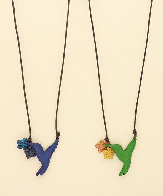 Wood Bird Hachidori Top Necklace (2 colors) A24WPN045