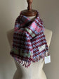 Handwoven tweed scarf | mid ♡♤ ♭69 [made with apparel leftover yarn]