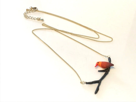 Branch-Riding Red Kelp Necklace