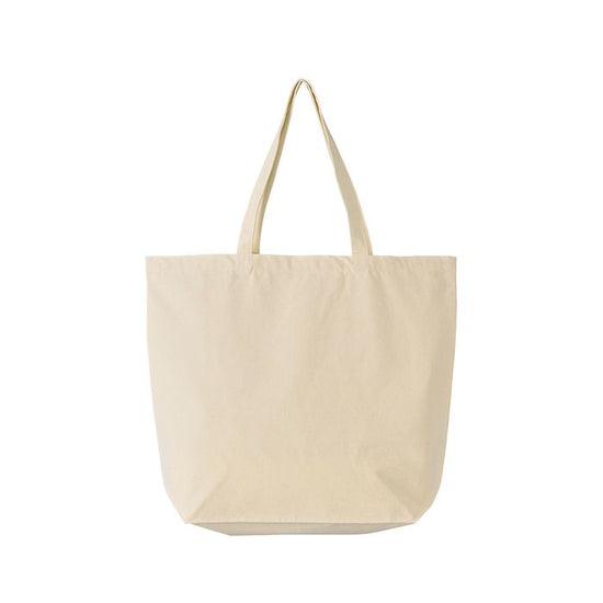 Basic tote bag [canvas] natural "Sea turtle".