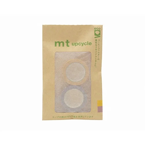 mt upcycle Masking Tape (Set of 2) – Yellow × Lavender, 15mm×7m