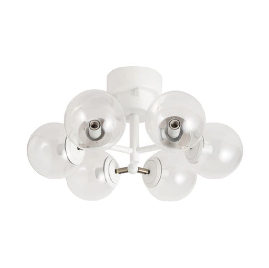 TINY GLASS CEILING LIGHT 6 / Tiny Glass 6 Light Ceiling Light