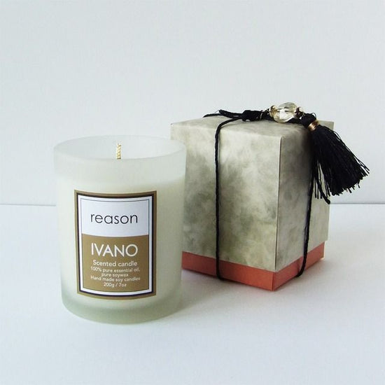 IVANO Frosted Soy Candle reason