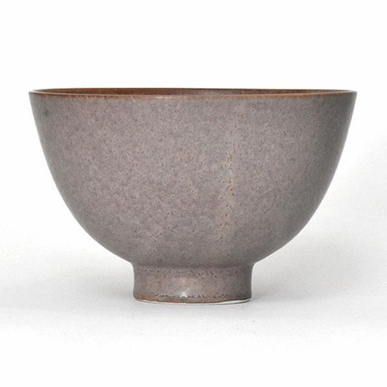 Cuisine Glazed Brown Bowl L Brown Western Tableware Round Bowl Tea Bowl Made in Japan Minoyaki, Fashionable, Modern