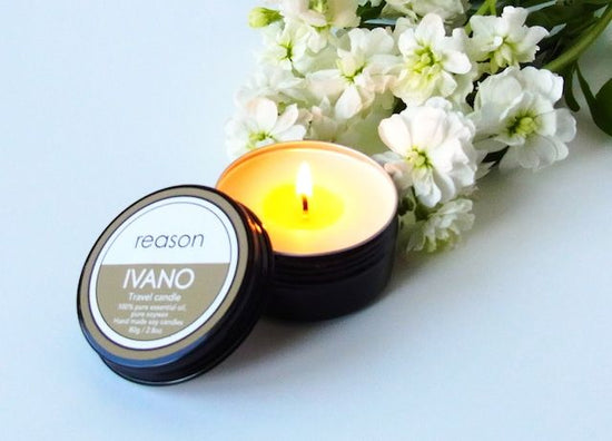 IVANO Travel Soy Candle reason