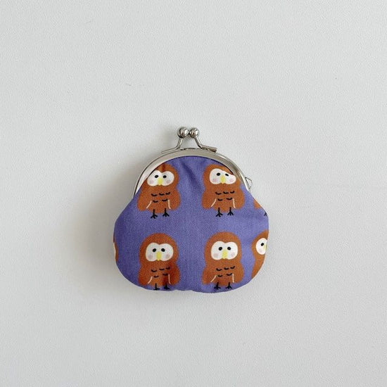 [Free personalization] Coin purse with a flap closure by a warm owl


  1,500yen