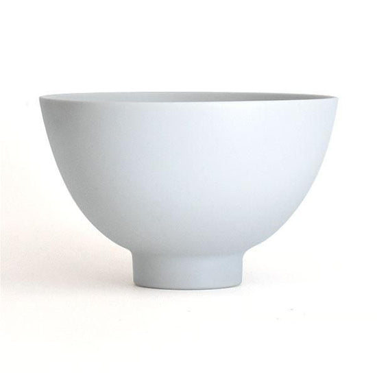 Cuisine Stone Mat Bowl M White Type Western Tableware Round Bowl Tea Bowl Made in Japan Minoyaki Fashionable Modern