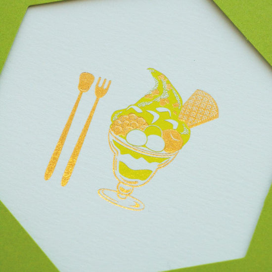 ROKKAKU CARD [Matcha Parfait]