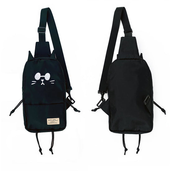 [CAT Buddy Bag - Black] Unisex body bag