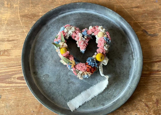 Colorful Heart Wreath