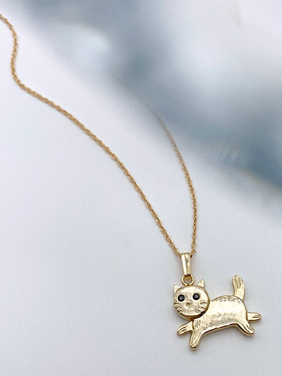 Murph necklace | kitten | gold