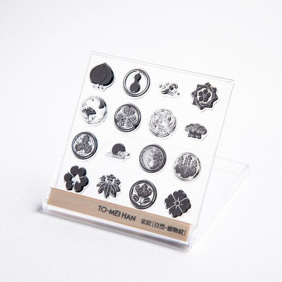 Family crests [nature and plant crests] stamp -Super Reproduction Clear Stamp TO-MEI HAN