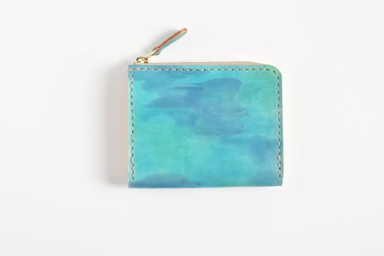 Under the Sea No.267 (L-shaped zipper mini wallet)