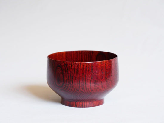 Saburoku Bowl Hotei Lacquer Red