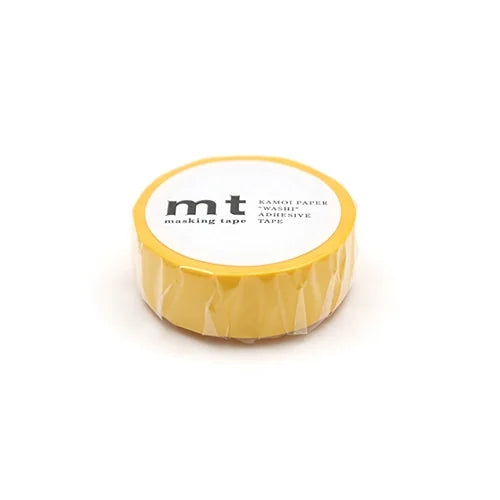 mt Masking Tape – Yellow, 15mm×7m