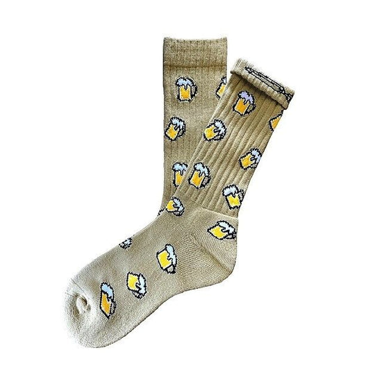 "Beer -pistachio-" Socks (limited edition by EAZY MISS)