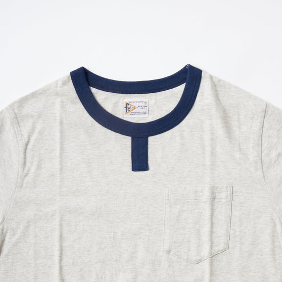 [24SS NEW]FELCO SS ROWING CREW POCKET T - 2 COLORS