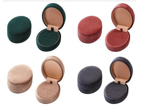 Royal velour case, oval shape, for rings, pierced earrings and pendants, ROYAL COLLECTION, 12 pieces, AO-REP-3