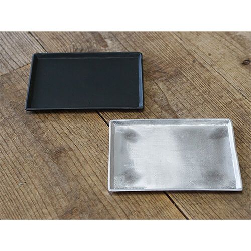 63629 [PLUS THE GREEN] rectangle plate silver