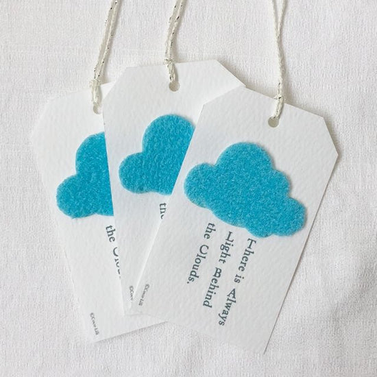 Tag Cards [Cloud Tag Cards]/3pcs.