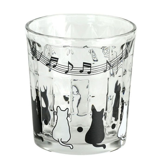 Oyako Neko Glass Rock Glass (13205)