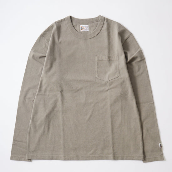 [24SS NEW COLOR]FELCO MODIFIED L/S BINDER NECK CREW POCKET T 7oz 18 SINGLE JERSEY - 10 COLORS