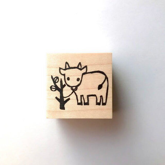 Rubber Stamp- [calf][cow]