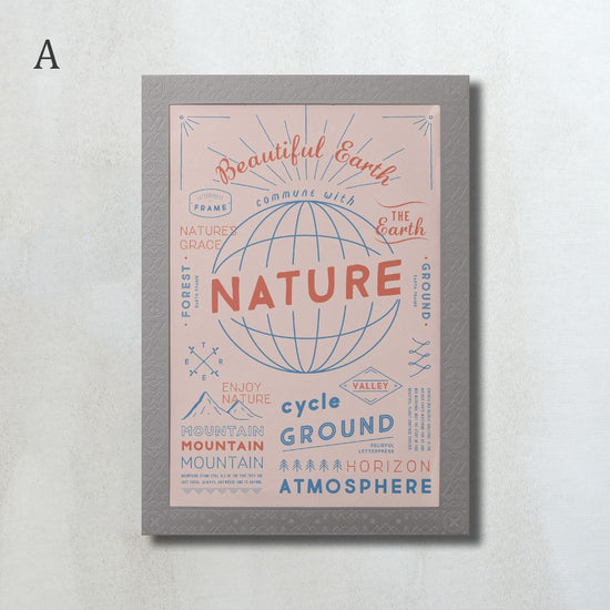 Relieful [geometric] A4 size