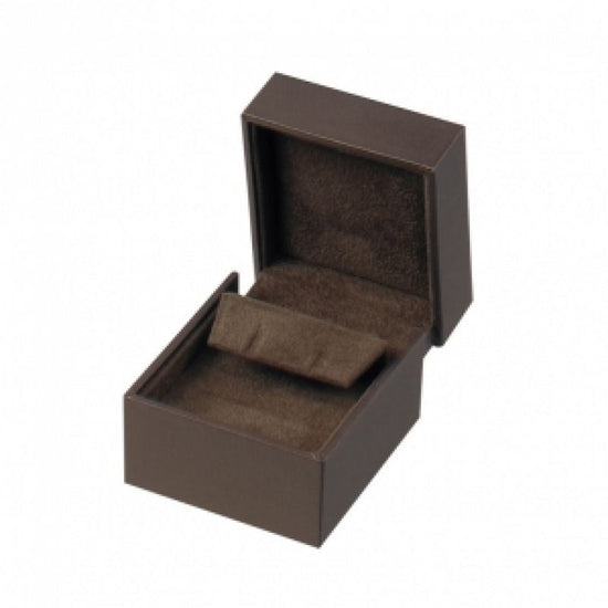 Case for both Ring and Clip-on earrings, leather-like paper, EXN series, 12 cases, EXN-901RE