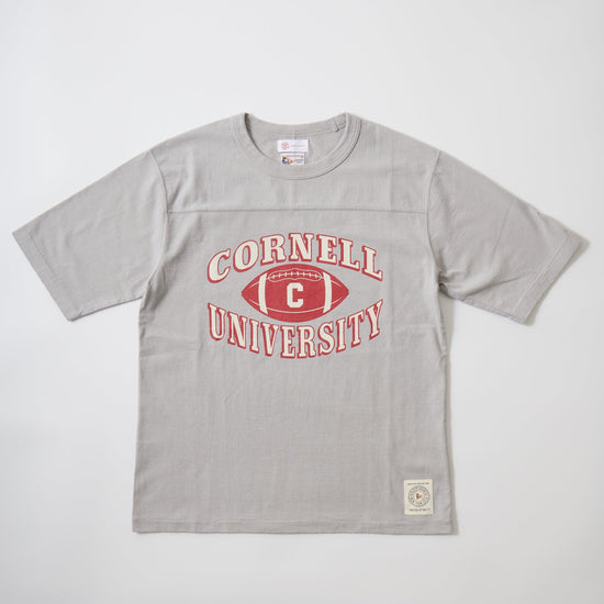 FELCO H/S FOOTBALL TEE - CORNELL UNIVERSITY PRINT