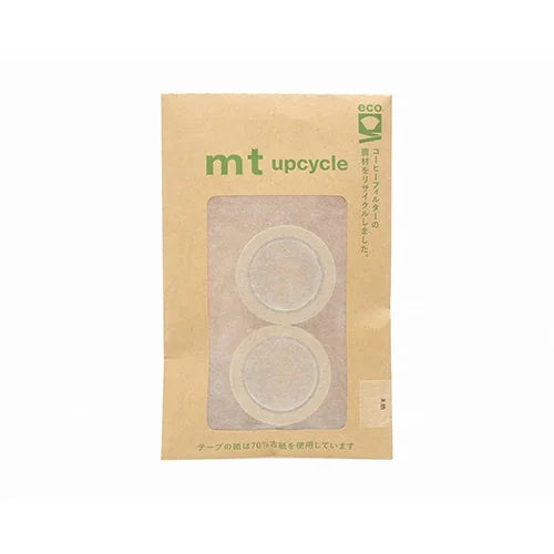 mt upcycle Masking Tape (Set of 2) – Unbleached, 15mm×7m