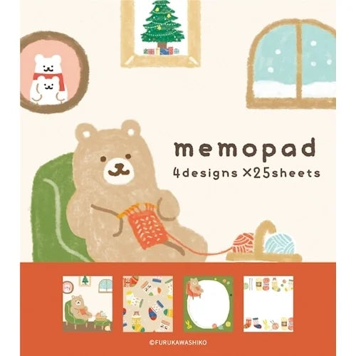 Furukawa Shiko Memo Pad – Knitting Bear