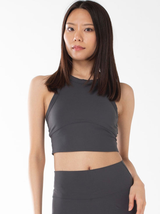 [Set-up possible]Sherry Lycra Crop Tank