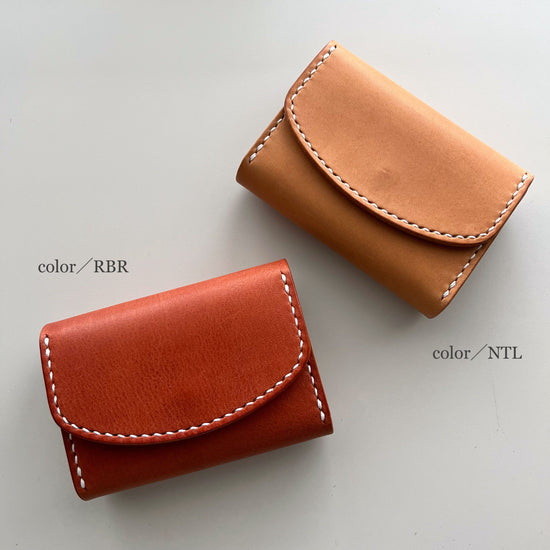 Coin Catcher Wallet Italian Oil Leather