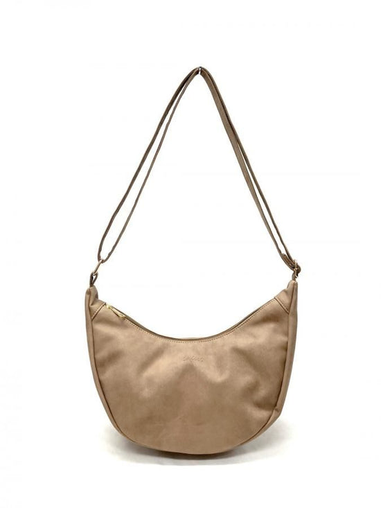 Matte synthetic leather shoulder